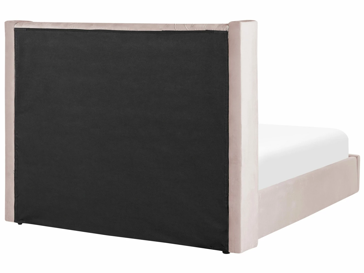 Polsterbett Samtstoff Rosa Bettkasten Verschiedene Größen LUBBON – Bild 6