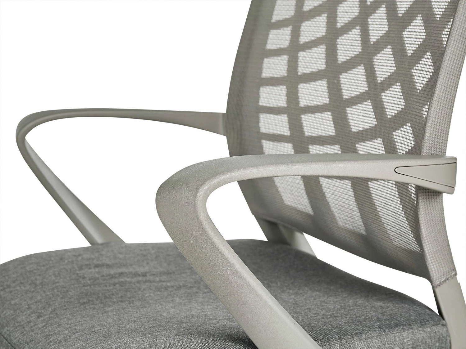 Bürostuhl Grau Höhenverstellbar BONNY – Bild 9