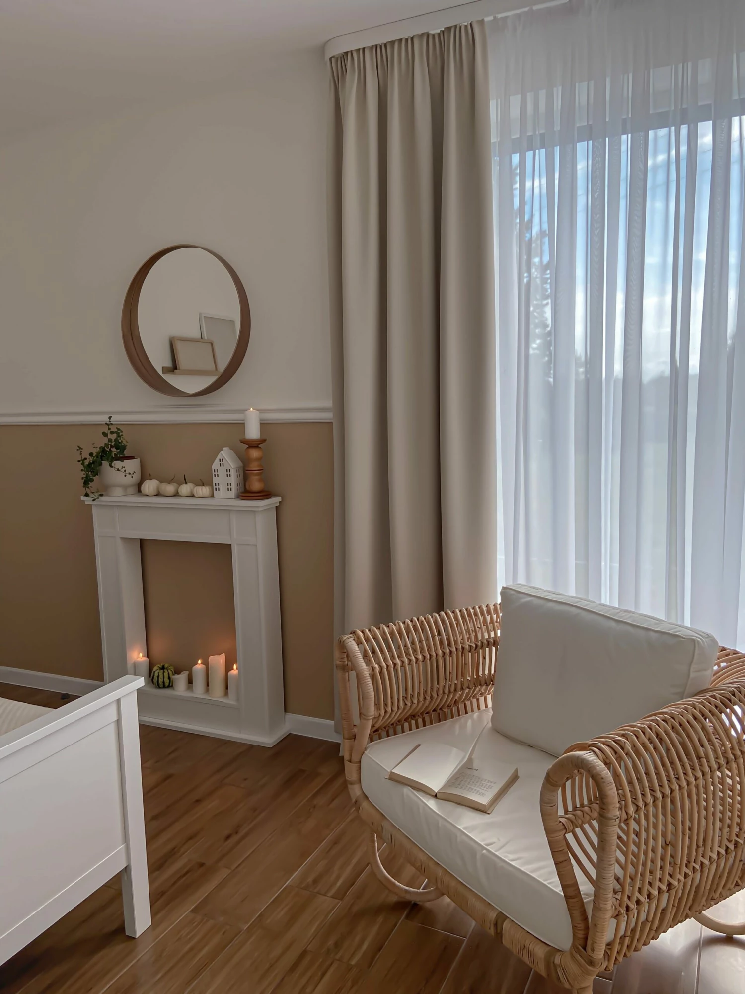 Couchtisch Rattan Natürlich ⌀ 84 Cm LIMNI – Bild 10