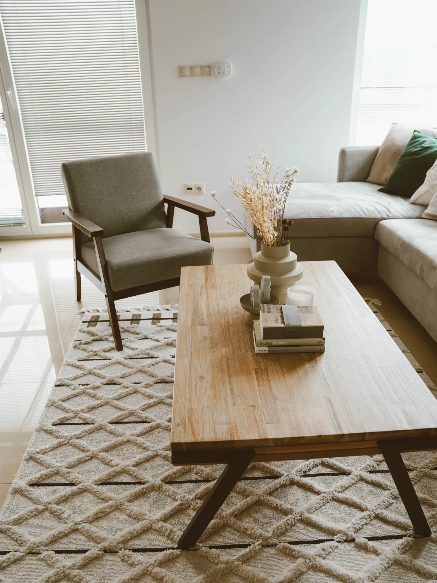 Sessel Polsterbezug Grau ASNES – Bild 5