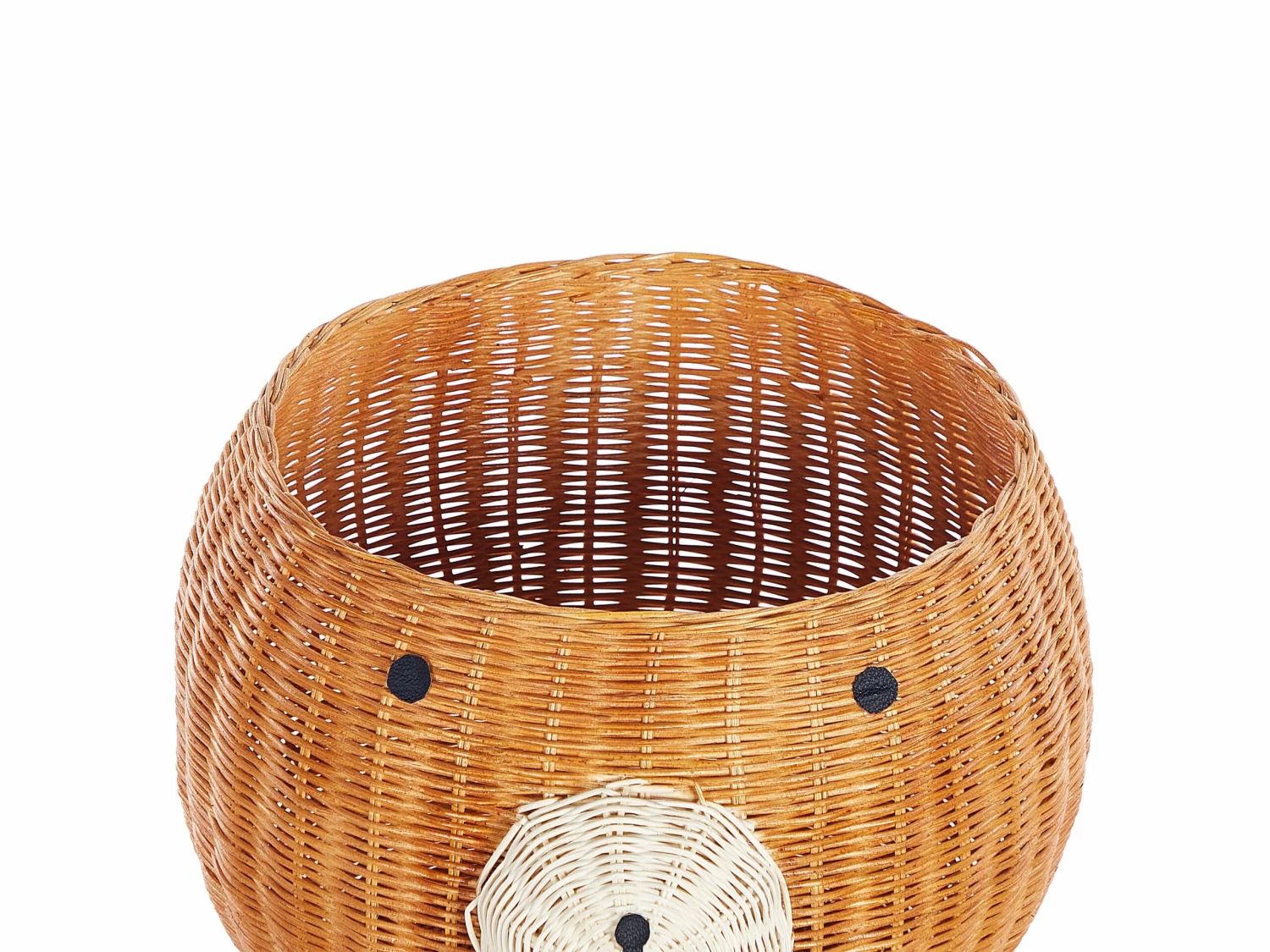 Aufbewahrungskorb Rattan Natur Bärenform 43 Cm HIMBA – Bild 5