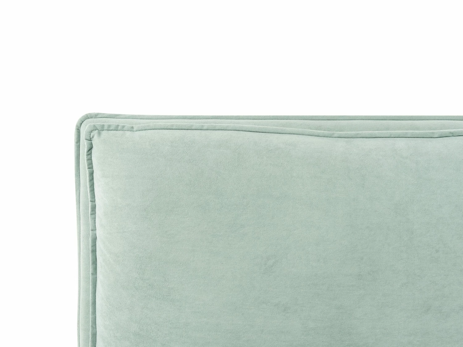 Bett Samtstoff Mintgrün Mit Bettkasten Hochklappbar 160 X 200 Cm BAJONNA – Bild 9