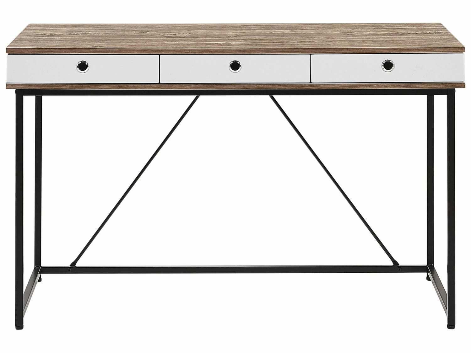 Büromöbel-Set Heller Holzfabton / Schwarz FOSTER/HINTON – Bild 3