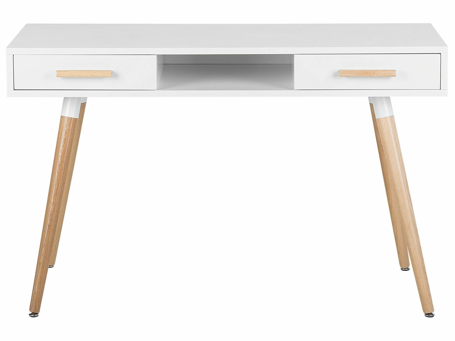 Büromöbel-Set Weiß / Heller Holzfabton ESCALANTE/FRISCO – Bild 10