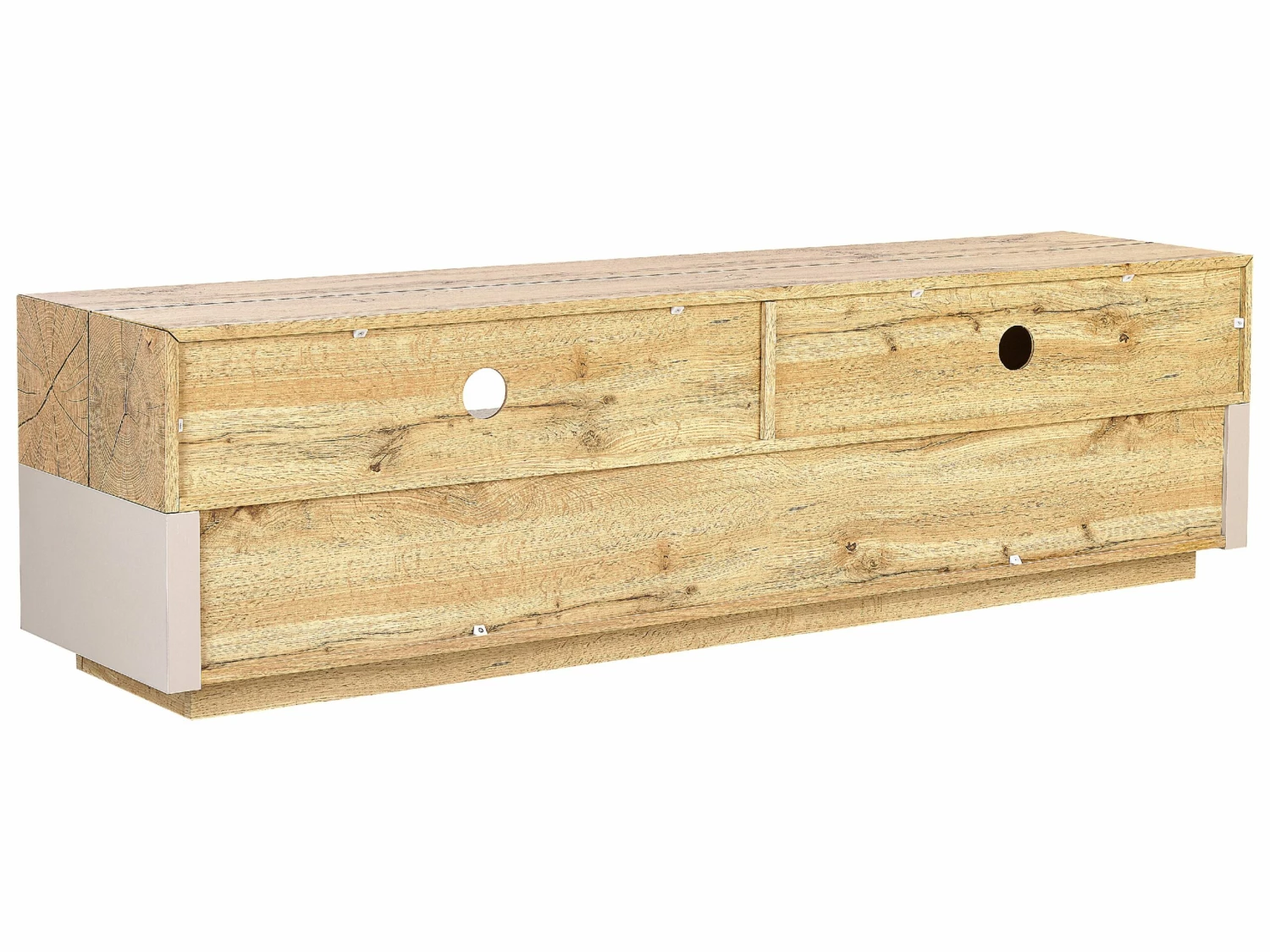 TV-Möbel Heller Holzfarbton / Beige 160 X 40 X 45 Cm ANTONIO – Bild 6