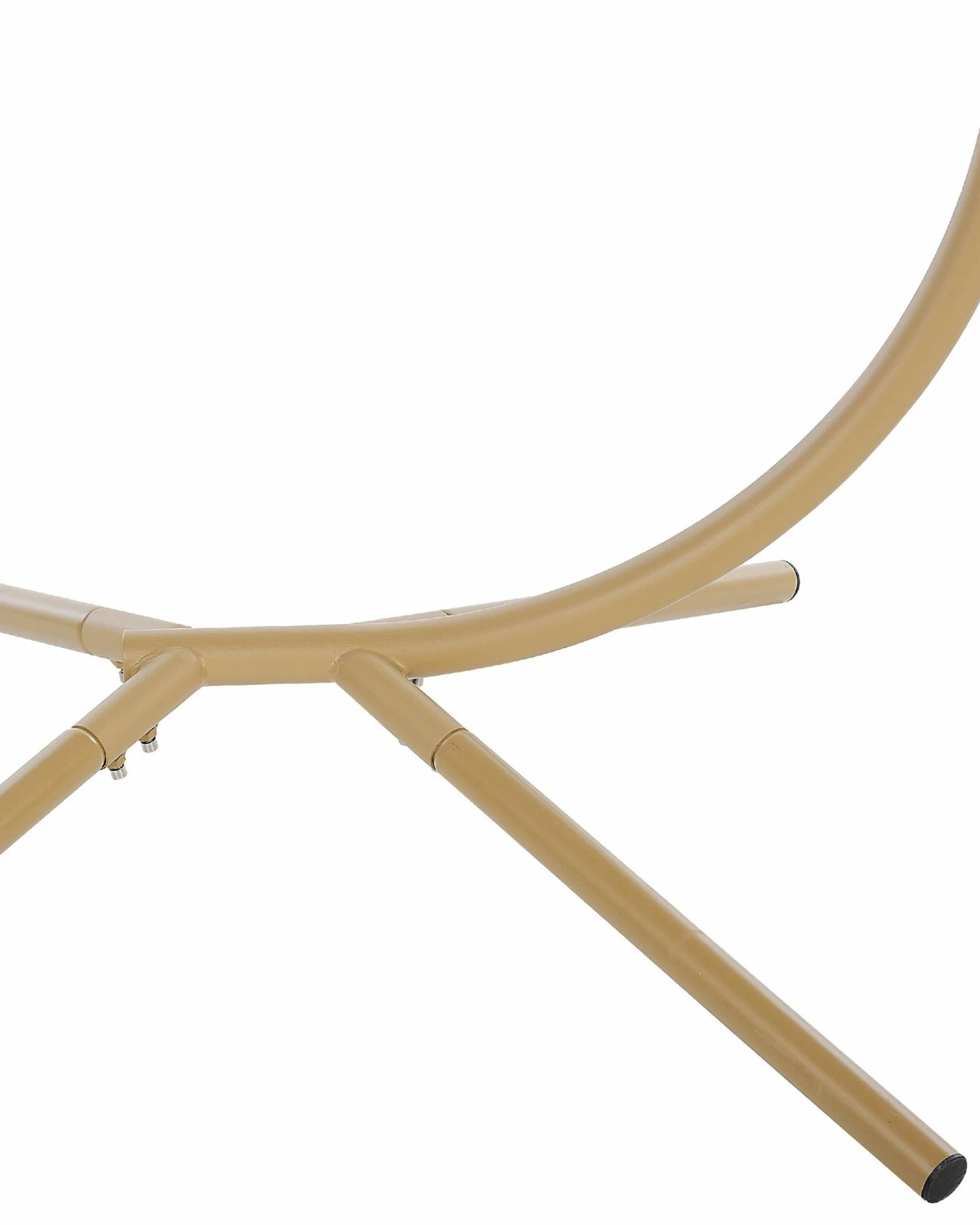 Hängesessel Mit Gestell 100 X 108 Cm Flechtseil Beige ADRIA – Bild 10