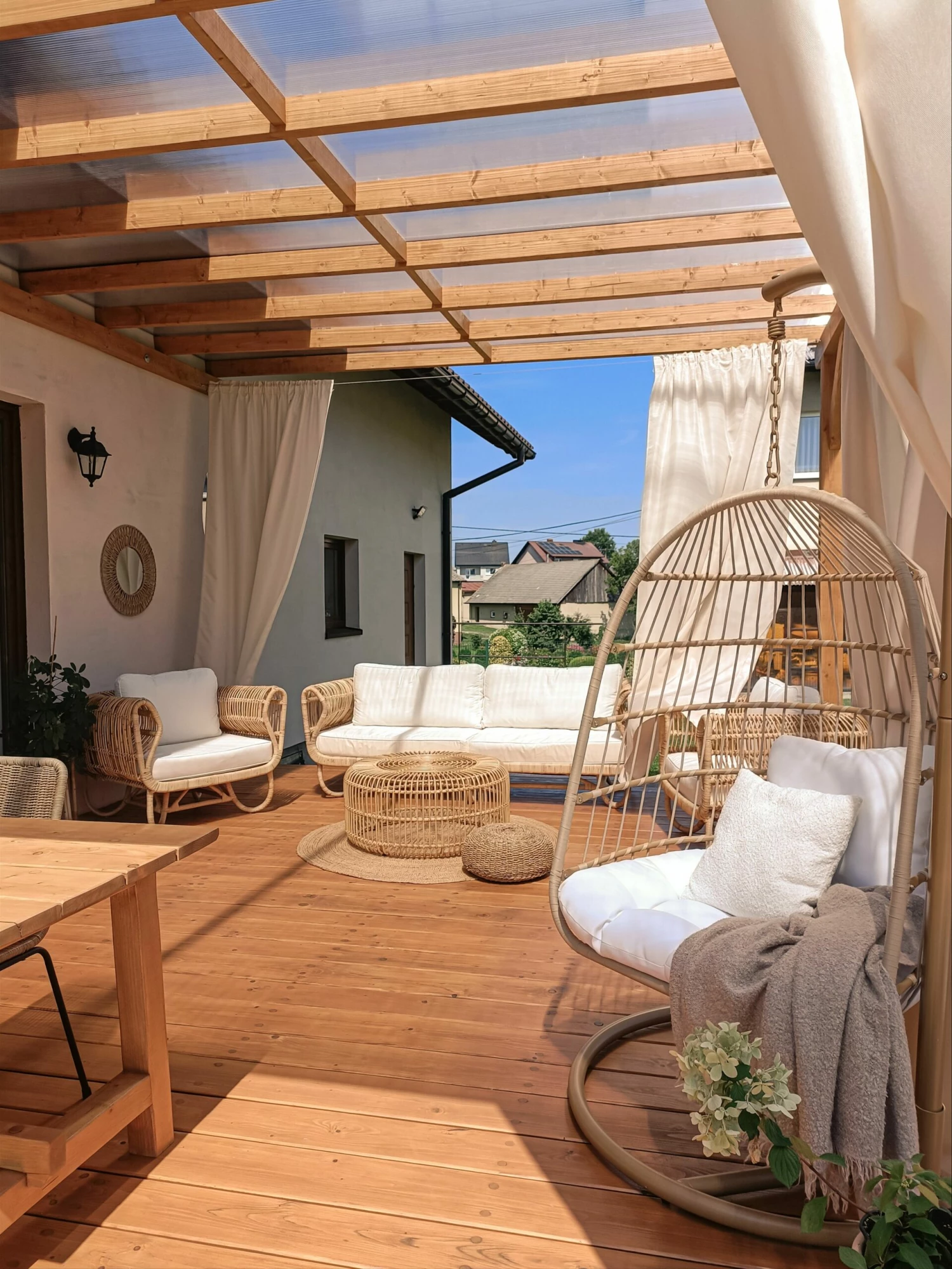 Gartenmöbelset Rattan Natürlich Mit Couchtisch DOLCEDO / LIMNI – Bild 10