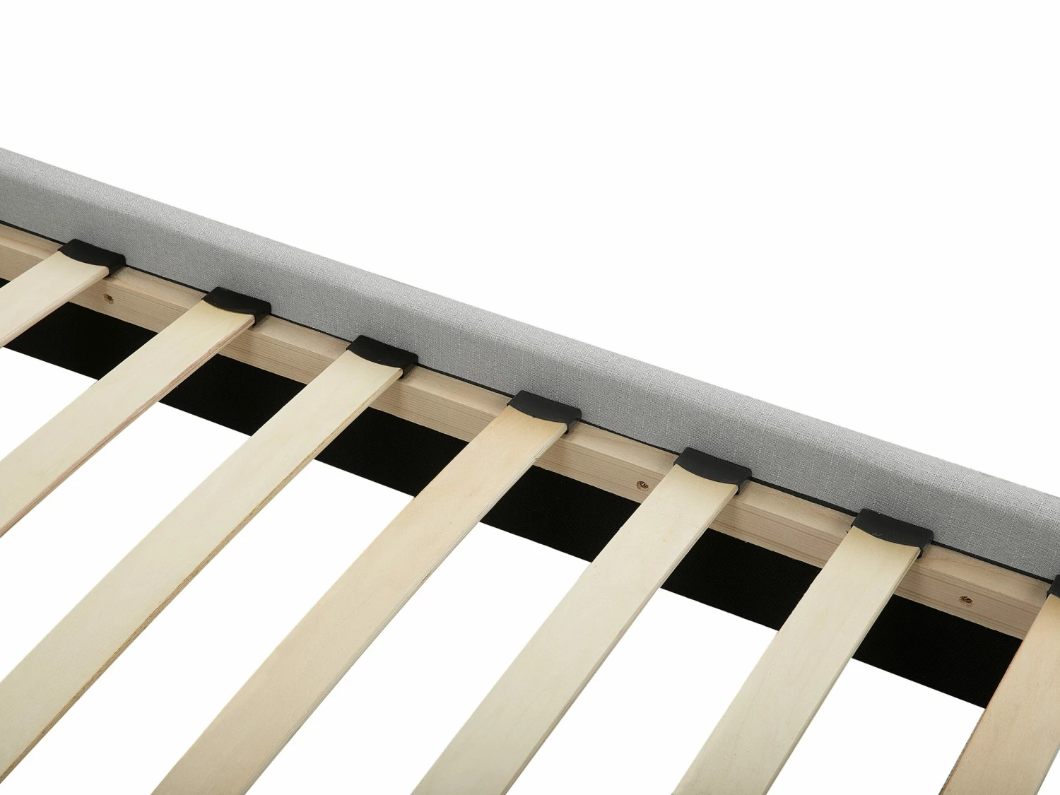 Wasserbett Leinenoptik Hellgrau LA ROCHELLE Verschiedene Größen – Bild 6