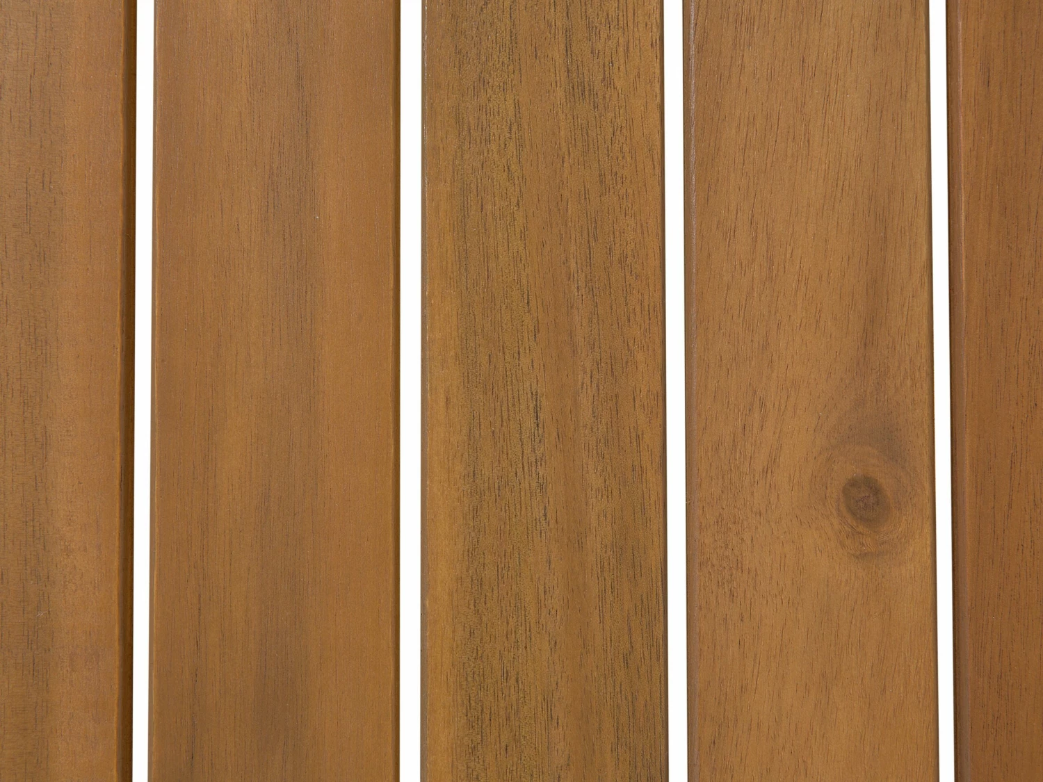 Garten Beistelltisch Akazienholz Hellbraun 90 X 75 Cm TIMOR II – Bild 3