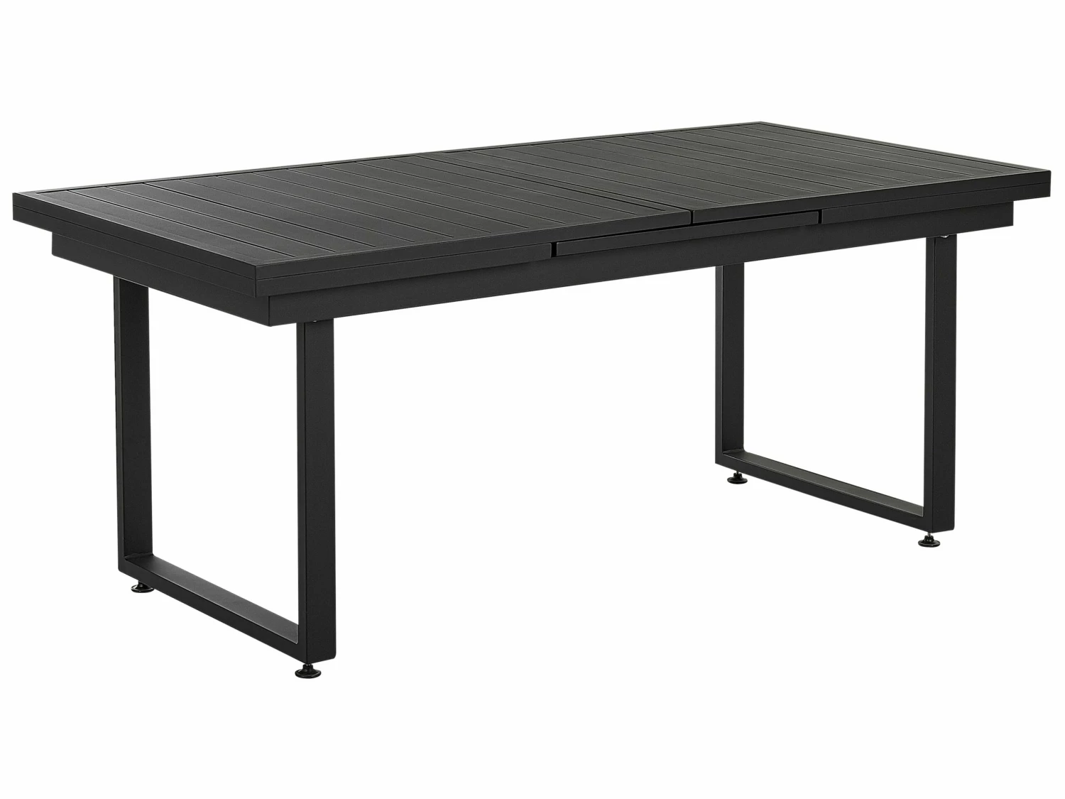 Gartenmöbel Set Aluminium Schwarz / Grau 6-Sitzer VALCANETTO/BUSSETO – Bild 6