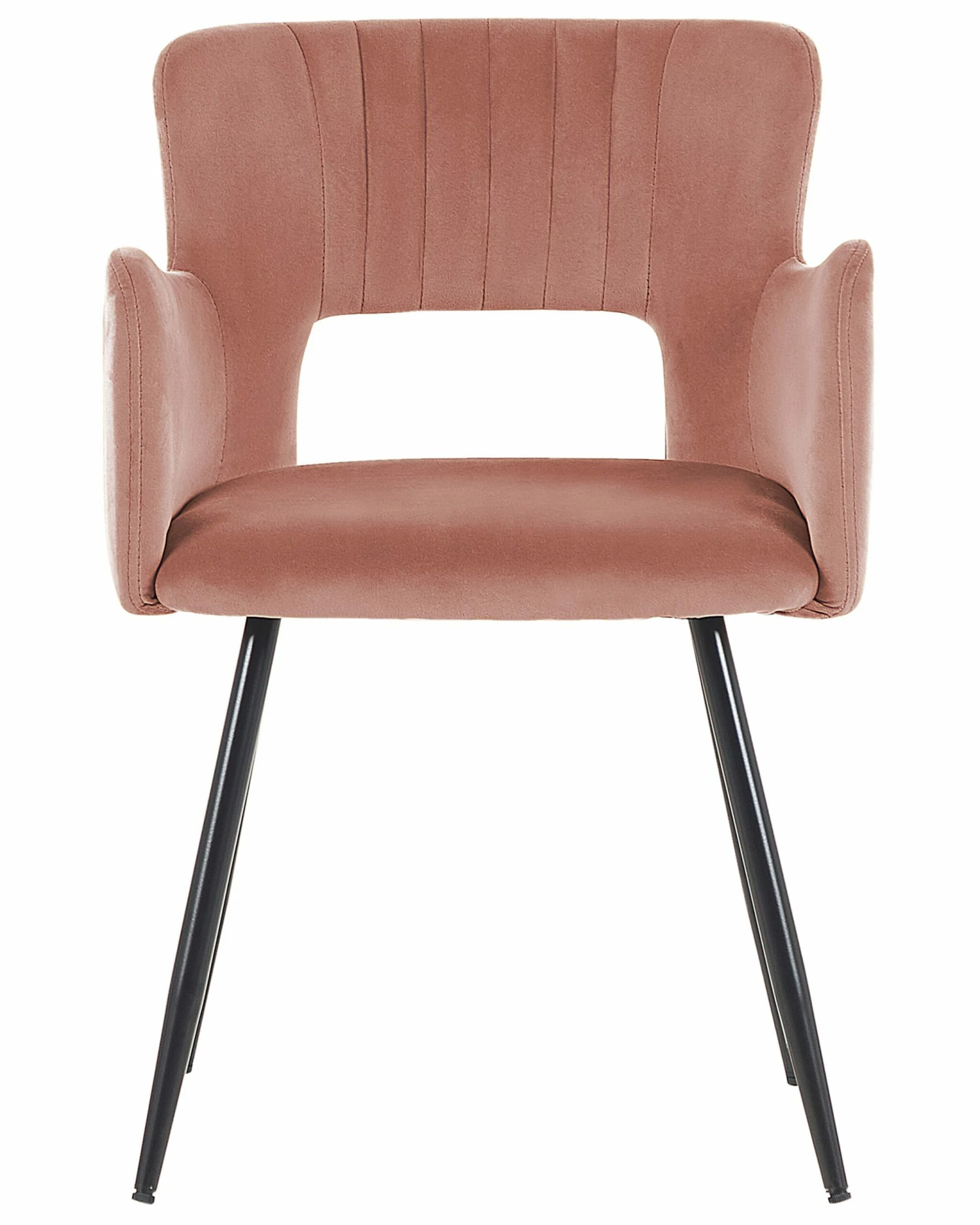 Esszimmerstuhl Samtstoff Rosa 2er Set SANILAC – Bild 3