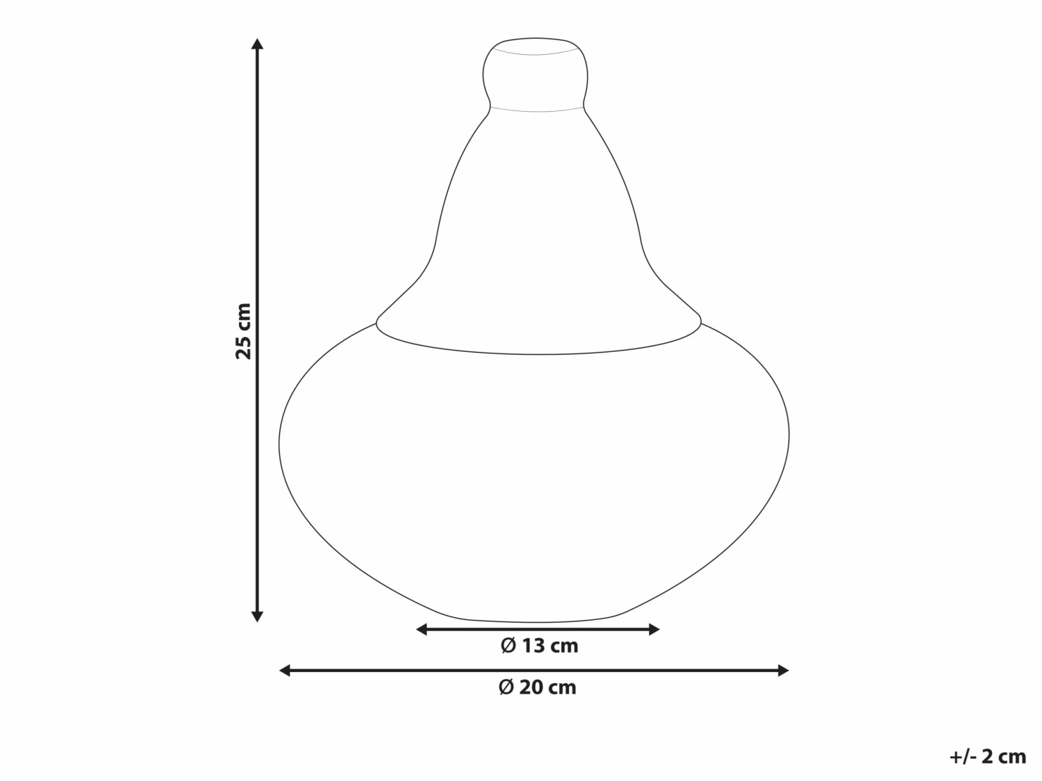 Korb Aus Rattan Natur ⌀ 20 Cm BARUMUN – Bild 6