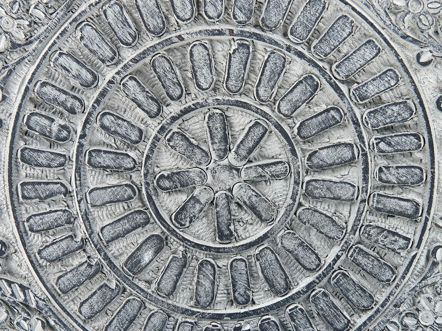 Beistelltisch 2er Set Aus Mangoholz Grau JATRA – Bild 6